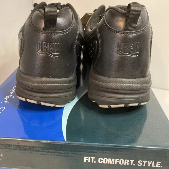 NEW Drew Voyager Black Shoes 40890, Size 11.5 N (narrow), Black